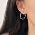 Cercei din argint Lorelei (Silver/Gold)